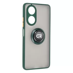 Чохол до мобільного телефона Armorstandart Frosted Matte Ring Samsung S23 FE 5G (SM-S711) Dark Green (ARM72714)