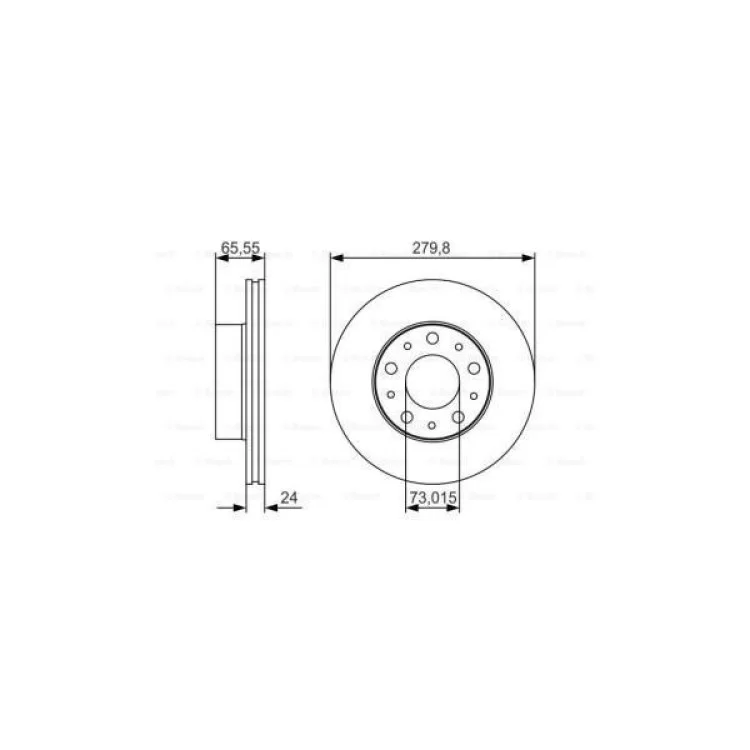 Тормозной диск Bosch 0 986 479 S70 отзывы - изображение 5