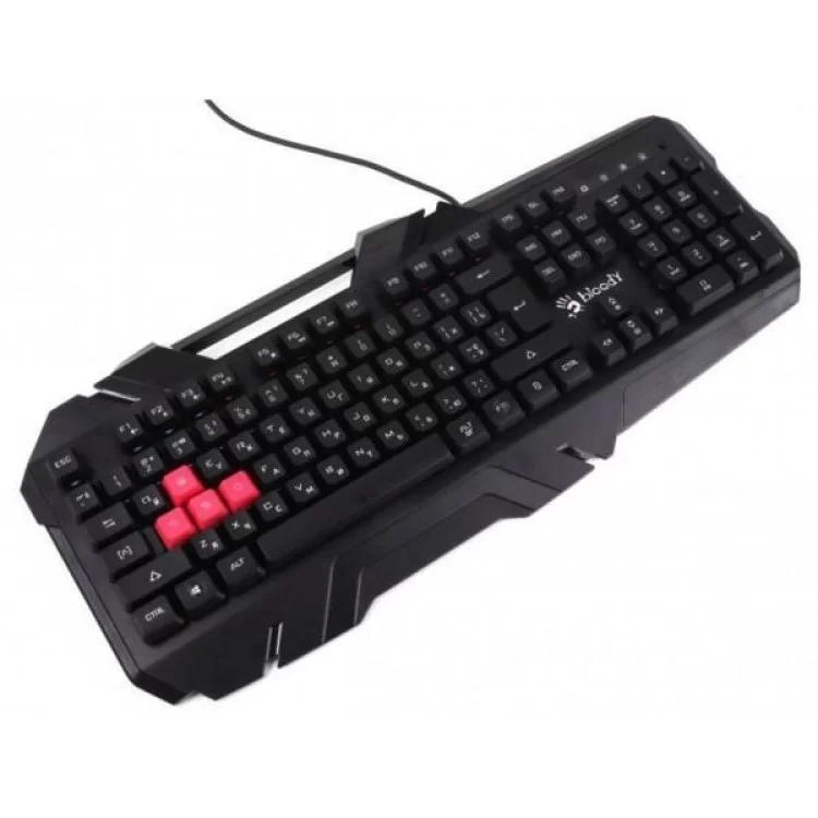 Клавіатура A4Tech Bloody B150N Black ціна 1 754грн - фотографія 2
