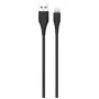 Зарядний пристрій ColorWay 1USB Quick Charge 3.0 (18W) black + cable Lightning (CW-CHS013QCL-BK)