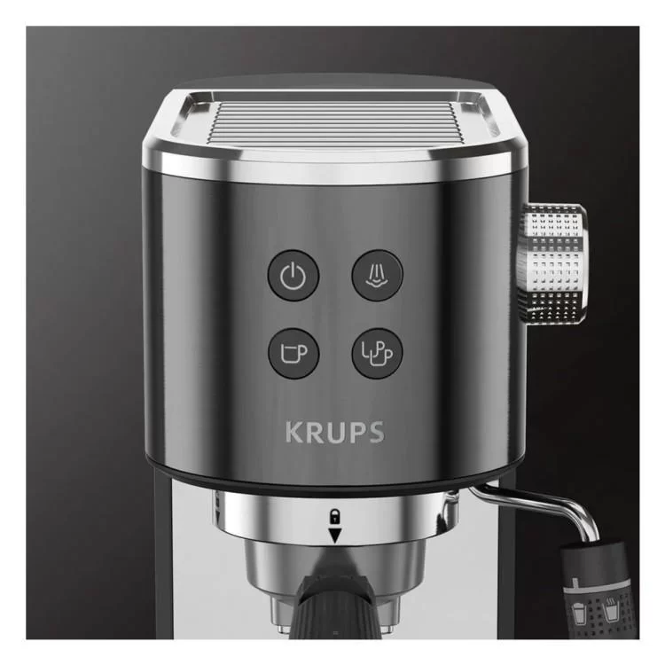 продаем Рожковая кофеварка эспрессо Krups XP444G10 в Украине - фото 4