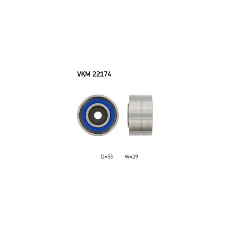 Ролик натягувача ременя SKF VKM 22174