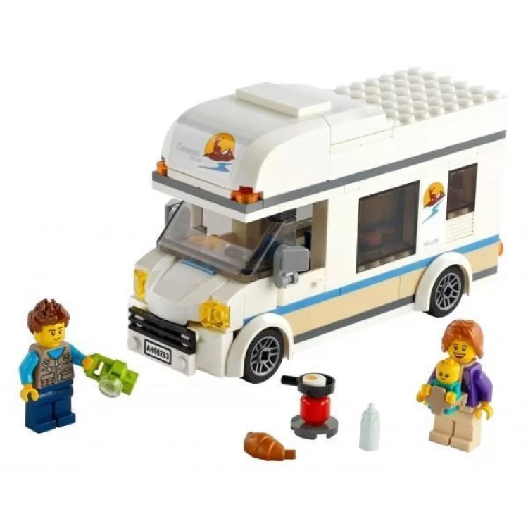 Конструктор LEGO City Great Vehicles Каникулы в доме на колесах 190 деталей (60283) цена 773грн - фотография 2
