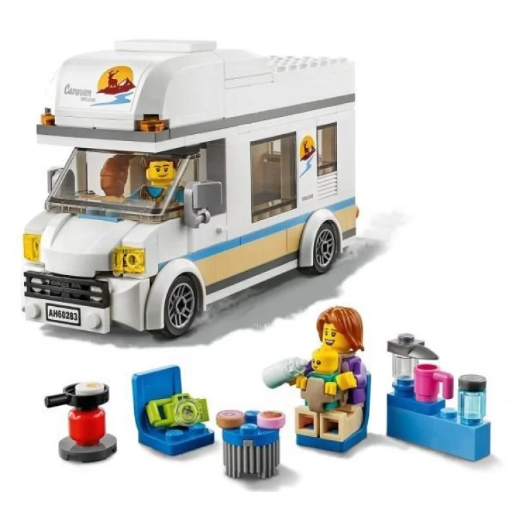 Конструктор LEGO City Great Vehicles Каникулы в доме на колесах 190 деталей (60283) отзывы - изображение 5