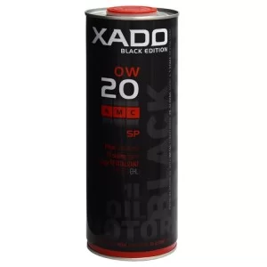 Моторна олива Xado Atomic Oil 0W-20 SP AMC Black Edition 1л (XA 22194)