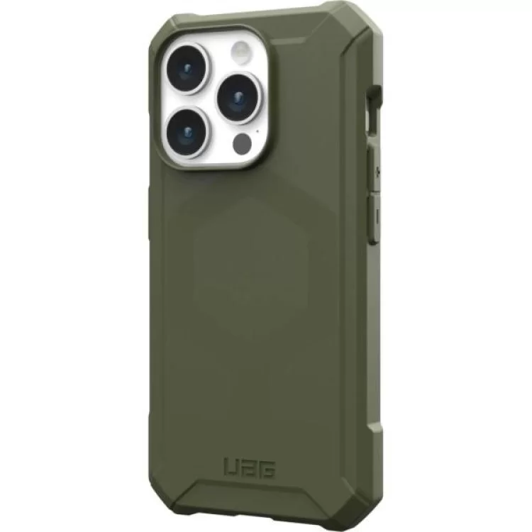 Чохол до мобільного телефона UAG Apple iPhone 15 Pro Essential Armor Magsafe, Olive Drab (114276117272) ціна 2 537грн - фотографія 2