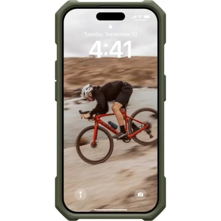 в продаже Чехол для мобильного телефона UAG Apple iPhone 15 Pro Essential Armor Magsafe, Olive Drab (114276117272) - фото 3
