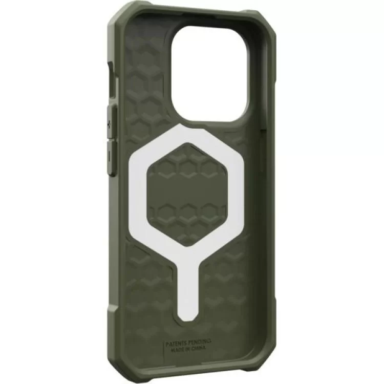 Чохол до мобільного телефона UAG Apple iPhone 15 Pro Essential Armor Magsafe, Olive Drab (114276117272) - фото 9