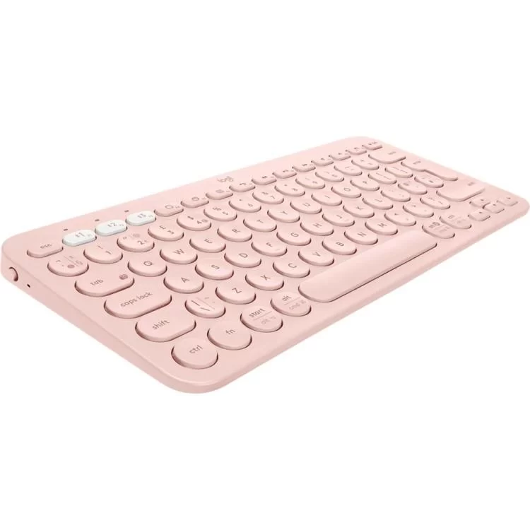 Клавіатура Logitech K380s Multi-Device Bluetooth UA Rose (920-011853) ціна 2 548грн - фотографія 2