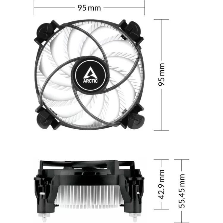 Кулер до процесора Arctic Alpine 17 LP (ACALP00042A) характеристики - фотографія 7