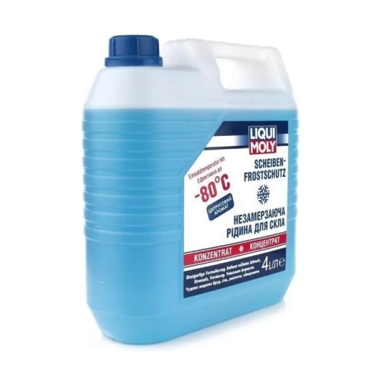 Омыватель автомобильный Liqui Moly Scheiben Frostschutz -80C (концентрат) 4л. (8839) - фотография 2