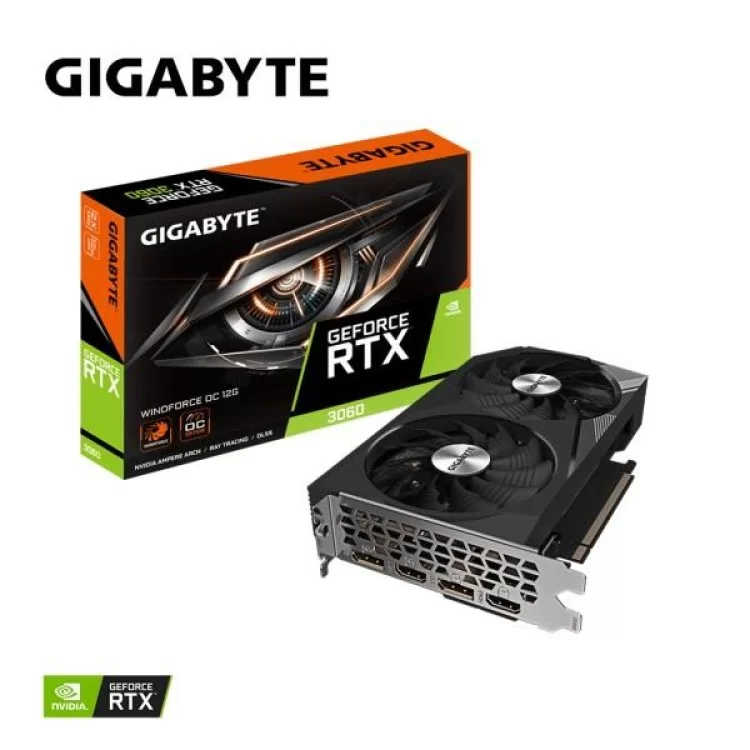 Відеокарта GIGABYTE GeForce RTX3060 12Gb WINDFORCE OC (GV-N3060WF2OC-12GD 2.0) огляд - фото 8