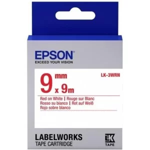 Лента для принтера этикеток Epson LK3WRN (C53S653008)