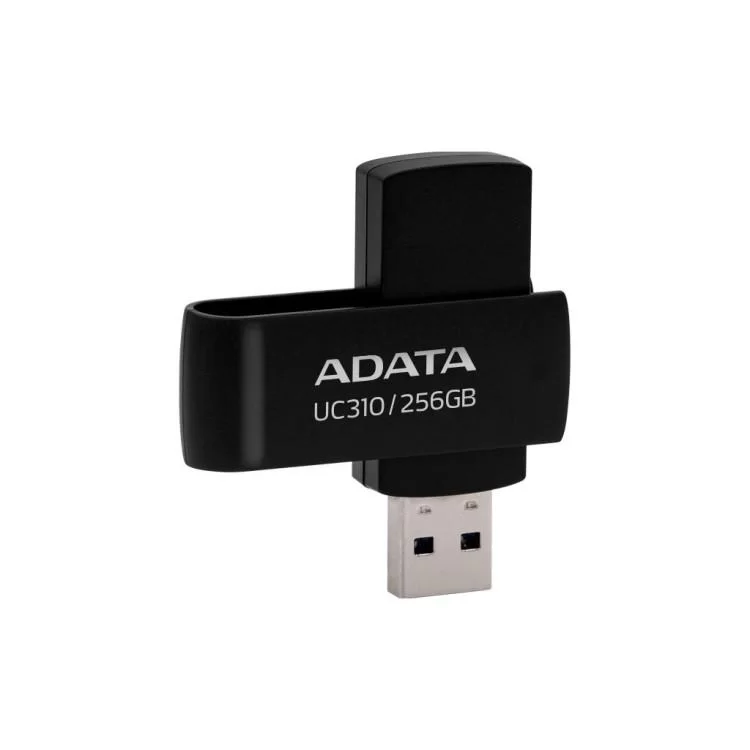 в продажу USB флеш накопичувач ADATA 256GB UC310 Black USB 3.0 (UC310-256G-RBK) - фото 3