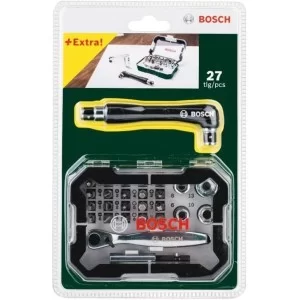 Набор бит Bosch Promobasket Set 19 шт + держатель + трещетка (2.607.017.392)