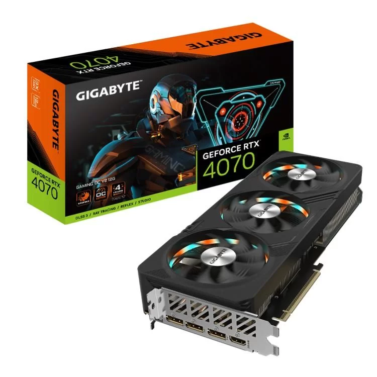 Видеокарта GIGABYTE GeForce RTX4070 12Gb GAMING OC V2 (GV-N4070GAMING OCV2-12G) отзывы - изображение 5