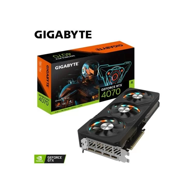 Видеокарта GIGABYTE GeForce RTX4070 12Gb GAMING OC V2 (GV-N4070GAMING OCV2-12G) - фото 9