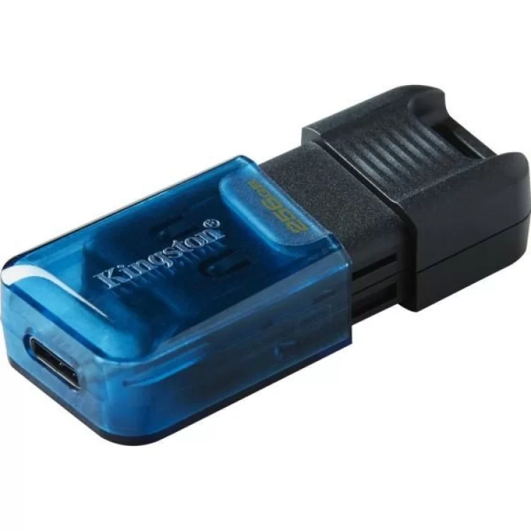 USB флеш накопичувач Kingston 256 GB DataTraveler 80 M USB-C 3.2 (DT80M/256GB) ціна 1 133грн - фотографія 2