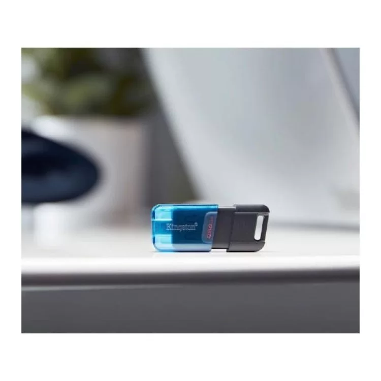 USB флеш накопичувач Kingston 256 GB DataTraveler 80 M USB-C 3.2 (DT80M/256GB) відгуки - зображення 5