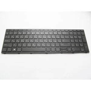 Клавіатура ноутбука HP ProBook 450/455/470 G5 черная с черной (A46063)