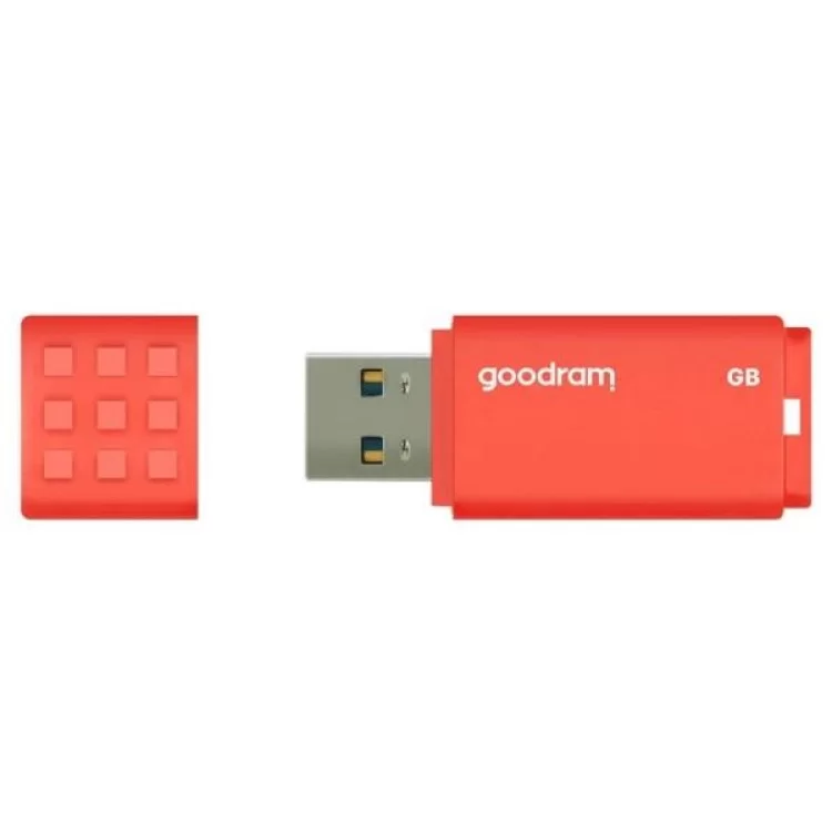 USB флеш накопитель Goodram 128GB UME3 Orange USB 3.0 (UME3-1280O0R11) цена 526грн - фотография 2