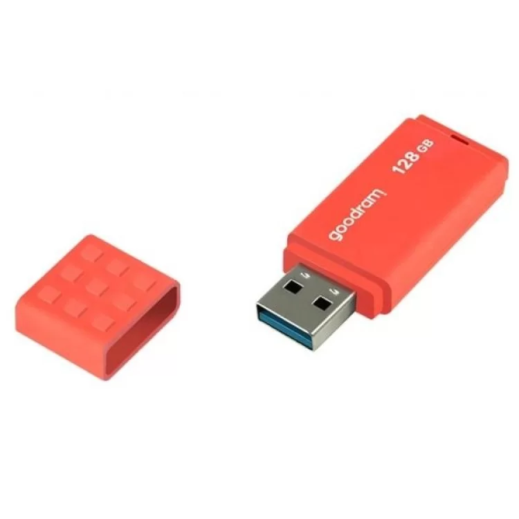 в продаже USB флеш накопитель Goodram 128GB UME3 Orange USB 3.0 (UME3-1280O0R11) - фото 3