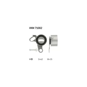 Ролик натягувача ременя SKF VKM 71002