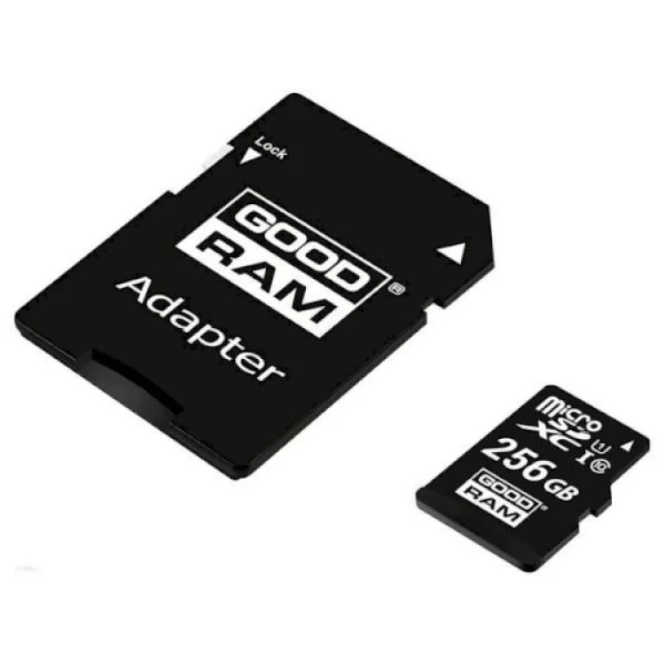 Карта пам'яті Goodram 256GB microSDXC class 10 UHS-I (M1AA-2560R12) ціна 1 371грн - фотографія 2