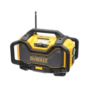 Зарядное устройство для аккумуляторов инструмента DeWALT с радиоприемником 18V, 54V XR, время зарядки 140 мин, вес 7.2 кг (DCR027)
