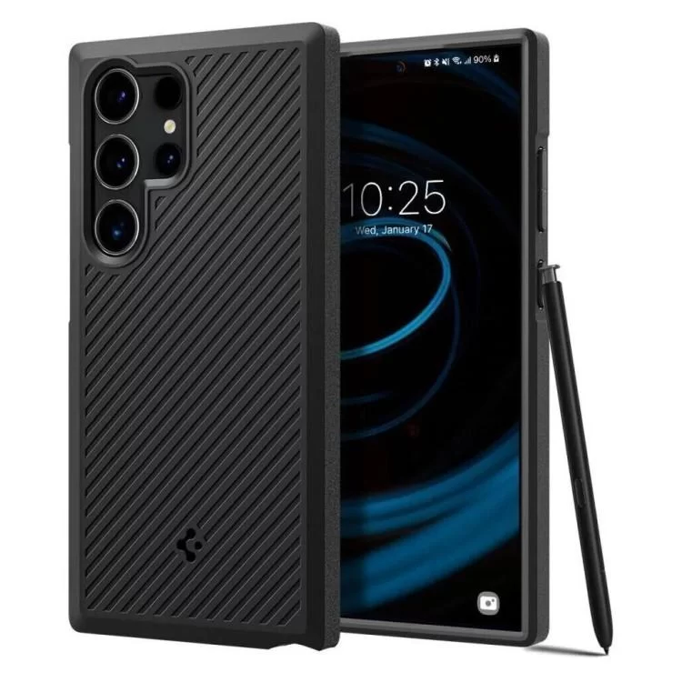 Чохол до мобільного телефона Spigen Samsung Galaxy S24 Ultra Core Armor Matte Black (ACS07194) - фото 10