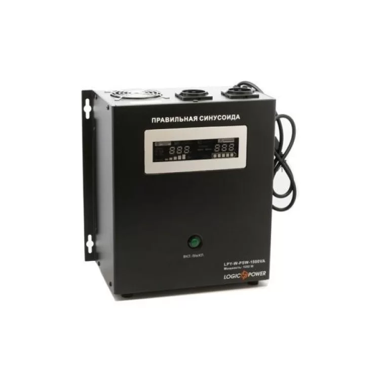 Пристрій безперебійного живлення LogicPower LPY- W - PSW-1500VA+ (4145) ціна 8 596грн - фотографія 2