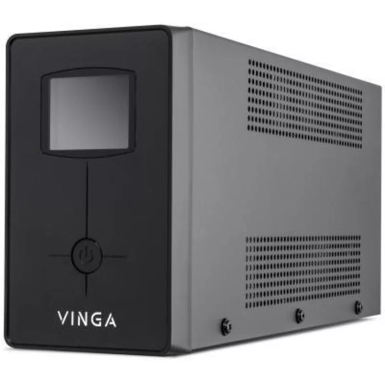 Источник бесперебойного питания Vinga LCD 800VA metal case (VPC-800M) обзор - фото 8