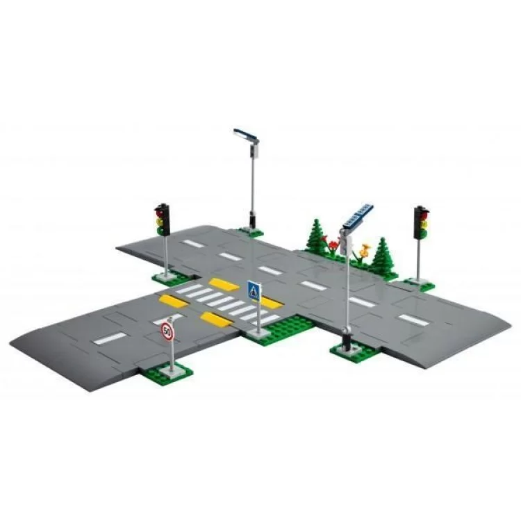 Конструктор LEGO City Town Дорожні плити 112 деталей (60304) ціна 721грн - фотографія 2