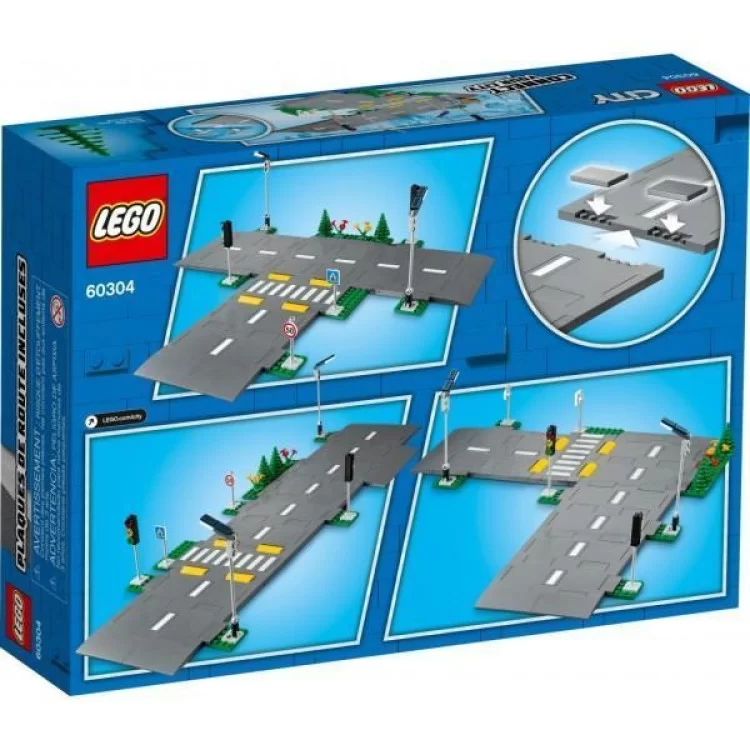 Конструктор LEGO City Town Дорожні плити 112 деталей (60304) інструкція - картинка 6