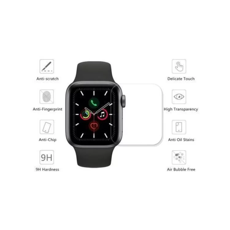 Пленка защитная Drobak Ceramics Apple Watch SE 44mm (2 шт) 313119 (313119) цена 299грн - фотография 2