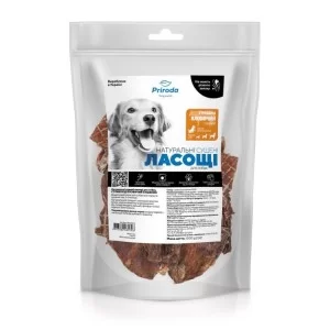 Ласощі для собак Priroda Стравохід яловичий сушений 1 кг (4823082435746)
