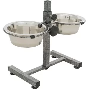 Посуда для собак Trixie подставка с мисками 750 мл/15 см (4011905249209)