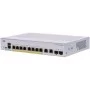 Комутатор мережевий Cisco CBS250-8P-E-2G-EU