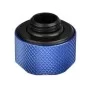 Фитинг для СВО ThermalTake Pacific C-Pro G1/4 PETG 16mm OD Fitting Kit - Blue (CL-W210-CU00BU-B)