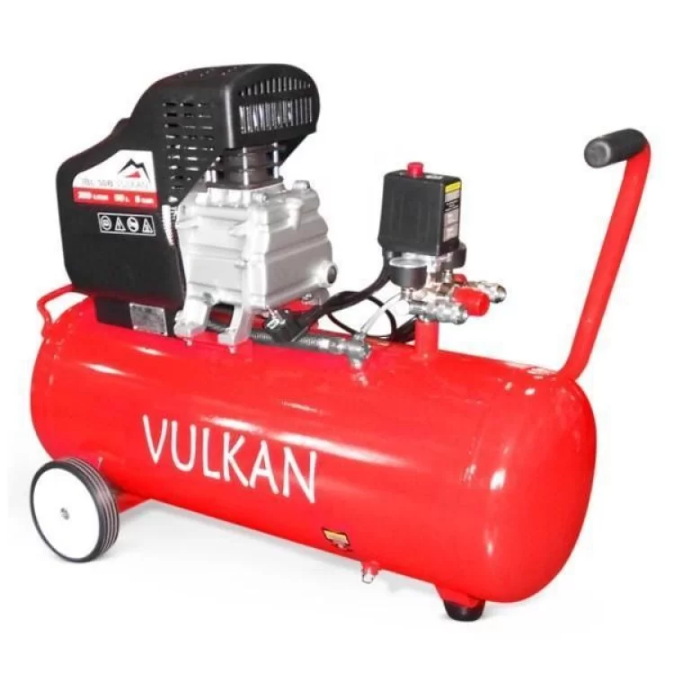 Компресор Vulkan IBL50B 50л 250/190л/хв, 1,8 кВт, 10bar, 1 циліндр (IBL50B)