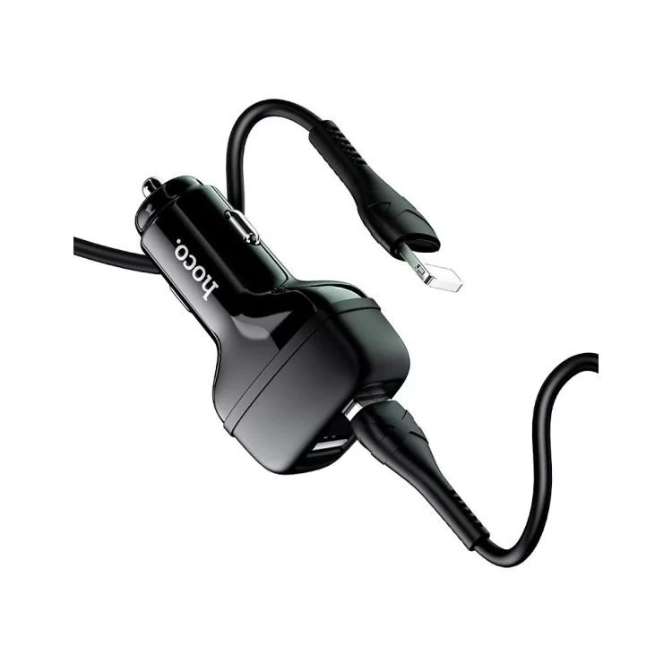 Зарядний пристрій HOCO Z36 charger set(iP) 2xUSB Black (6931474727732) відгуки - зображення 5