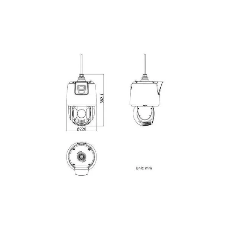 продаем Камера видеонаблюдения Hikvision DS-2SE7C144IW-AE(32X/4)(S5) в Украине - фото 4