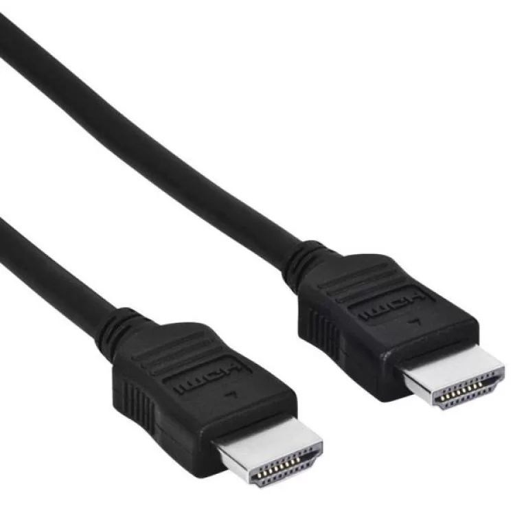 Кабель мультимедийный HDMI to HDMI 1.5m Black Hama (00205000)