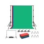 Фон Puluz Kit Green/Blue/Red 200x200 cm (PKT5204)