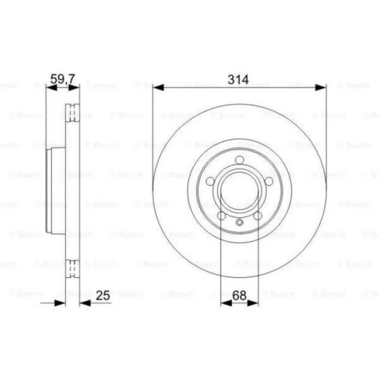 Тормозной диск Bosch 0 986 479 301 отзывы - изображение 5