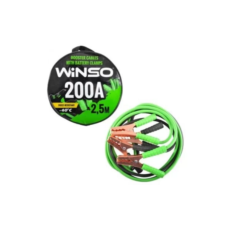 Провода для запуска для автомобиля WINSO 200А, 2,5м (138210) - фотография 2