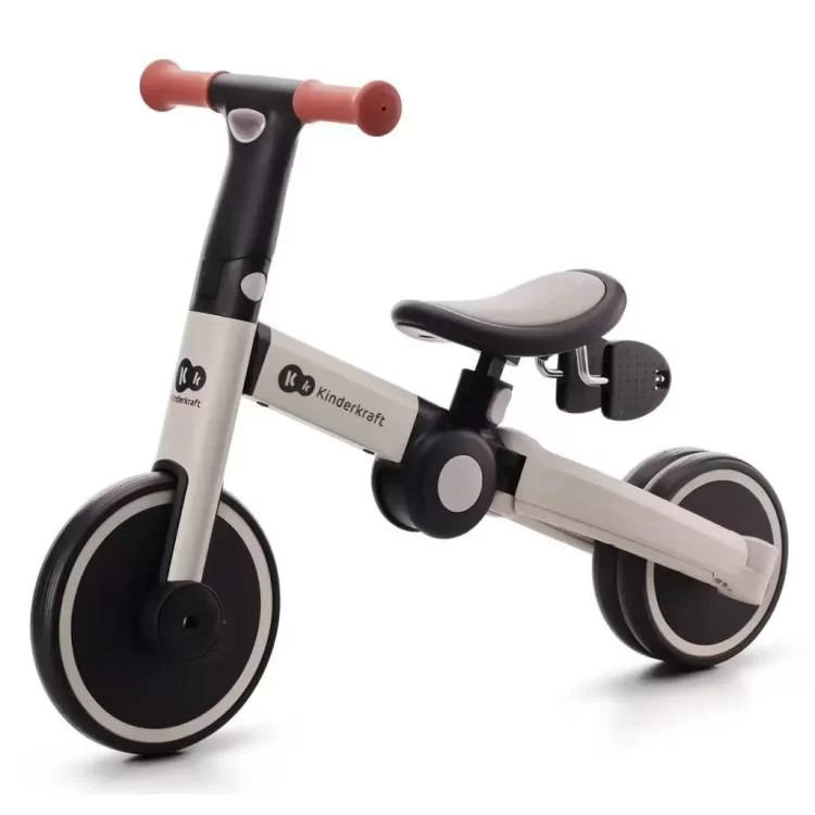 Дитячий велосипед Kinderkraft 3 в 1 4TRIKE Silver Grey (KR4TRI22GRY0000) (5902533922413) характеристики - фотографія 7