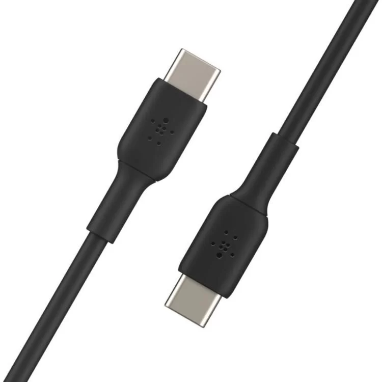 продаємо Дата кабель USB-С - USB-С, PVC, 2m, black Belkin (CAB003BT2MBK) в Україні - фото 4