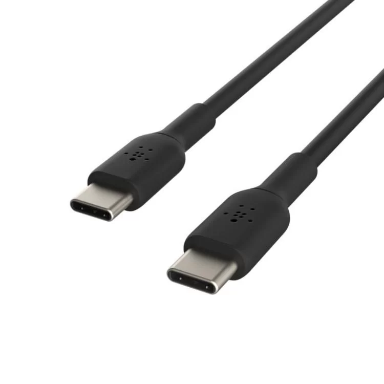 Дата кабель USB-С - USB-С, PVC, 2m, black Belkin (CAB003BT2MBK) відгуки - зображення 5