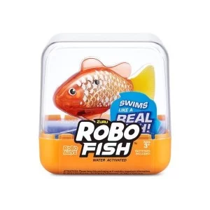 Интерактивная игрушка Pets & Robo Alive S3 - Роборыбка (золотистая) (7191-2)